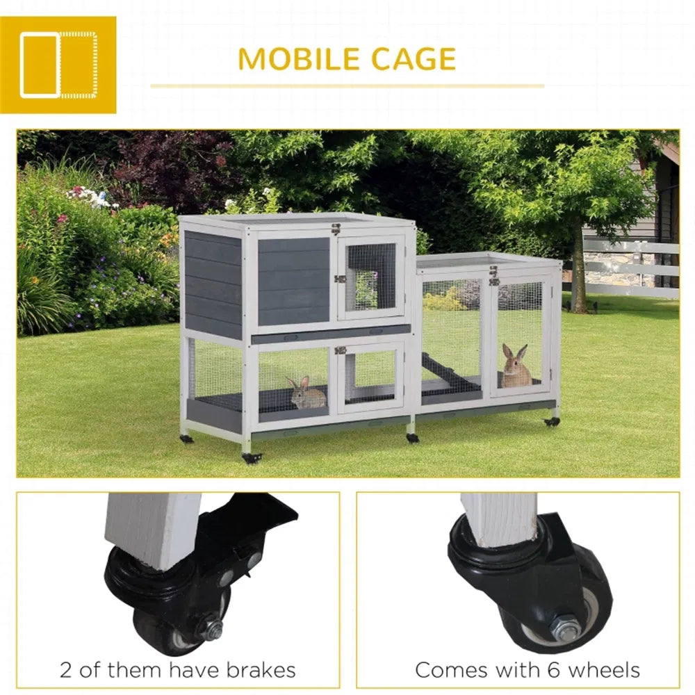 Wooden Rabbit Cage - view 5