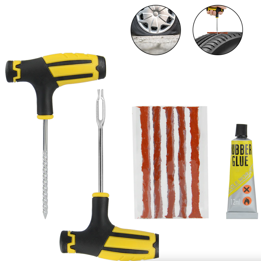 Kit de reparación de llantas (68 piezas)