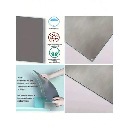 Enhanced Safety Warning Sign Weatherproof Metal For Outdoor And Indoor Use - view 3