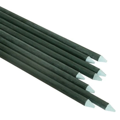 50PC 1/4inch 5ft Dark Green Solid Sticks For Plant Support Offer High Strength, Corrosion Resistance, And Durability