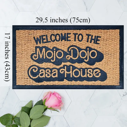 Funny Coir Doormat Hello There Welcome Front Porch Decor Doormat For The Entrance Way Outdoor With Heavy-Duty Non Slip - view 4