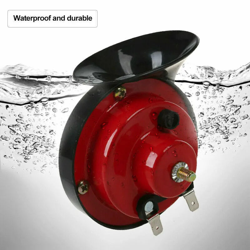 2PC 12V 300DB Super Loud Train Air Horn Waterproof Motorcycle Car Truck SUV Boat - view 3