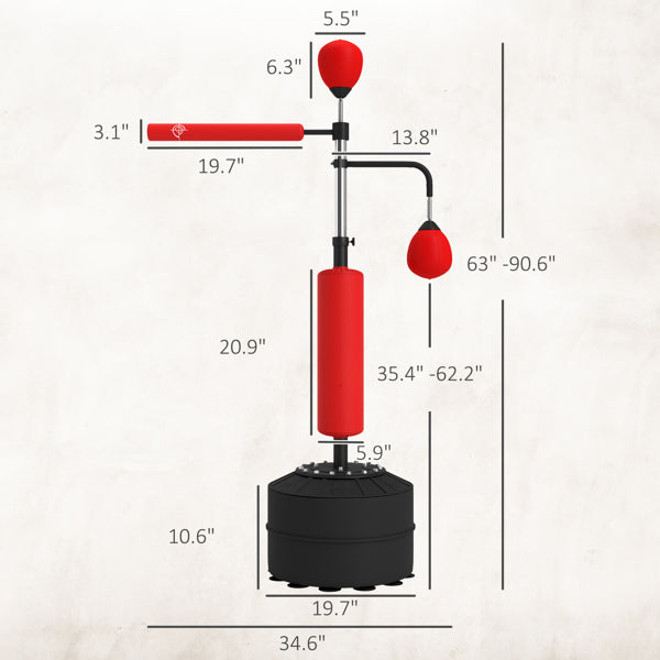 Speed Punching Bag/Speed Bag Boxing Bag Stand - view 2