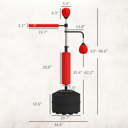 Speed Punching Bag/Speed Bag Boxing Bag Stand - view 2