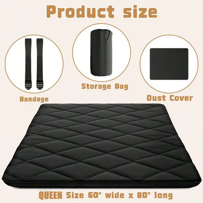 Japanese Floor Mattress, 100% High Density Comfortable Foam, Thicken Foldable Mattress Tatami Mat Sleeping Pad - view 2