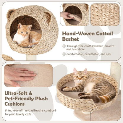 Five-story Cat Tree with Hammock - view 5