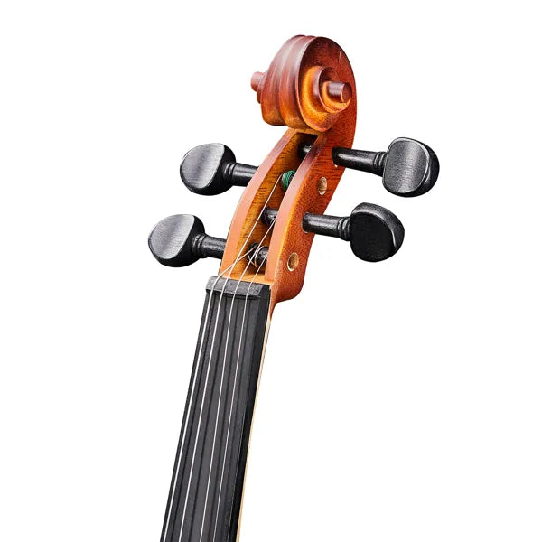 Brand New 1/2 Acoustic Violin Set (includes Case, Bow, Rosin, Tuner, Shoulder Rest, Strings, And Tone Marks) - view 2