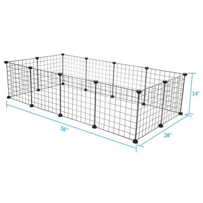 Pet Playpen Small Animal Cage Indoor Portable Metal Wire Yard Fence For Small Animals - view 4