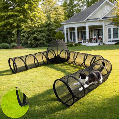 Outdoor Cat Enclosure, Portable Cat Tents For Outside, Cage Free Outside Cat Playpen Pet Enclosure