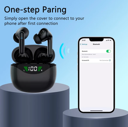 Bluetooth Earbuds Headset 5.3 Wireless Noise Cancelling TWS Trucker Waterproof - view 4