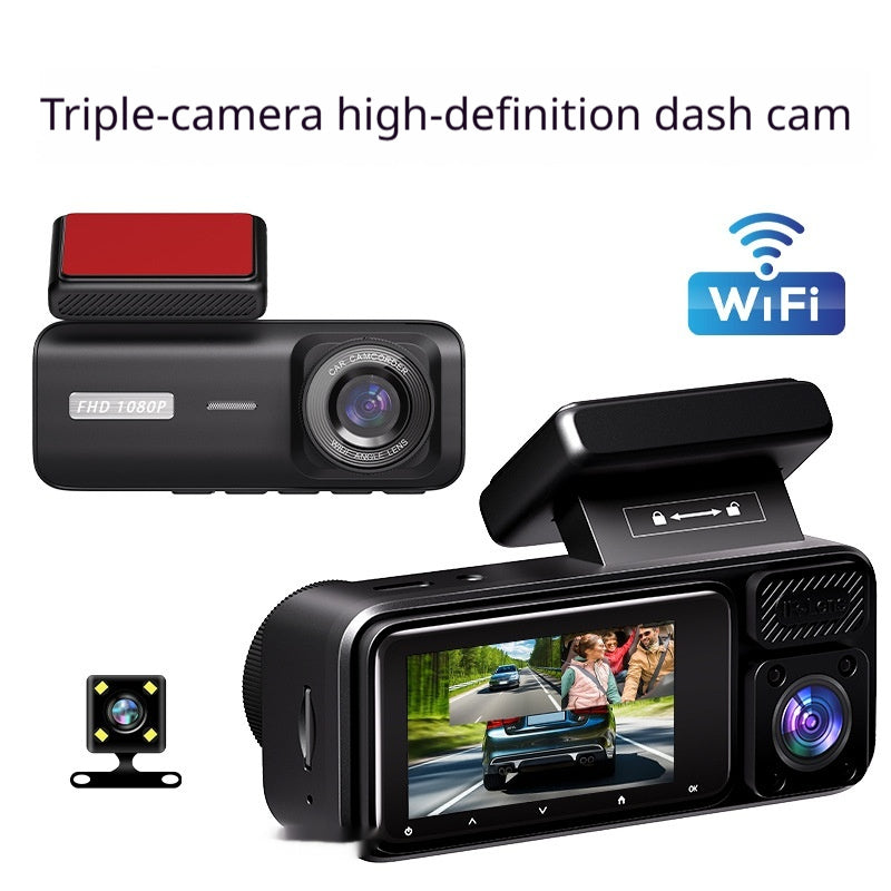 Compact HD Triple-lens Dash Cam - view 4