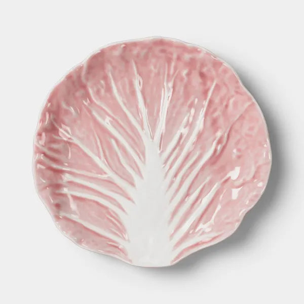 8.75" Stoneware Radicchio Salad Plate Pink - view 3