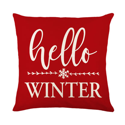 Christmas Pillow Cover Festive Linen - view 7