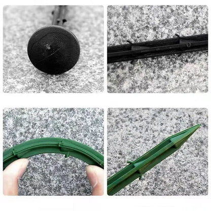 50PC 4.5inch Plastic Lawn Turf Spikes, Groundsheet Fixing Spikes, Outdoor Turf Fixing Spikes, Windproof And Durable - view 5