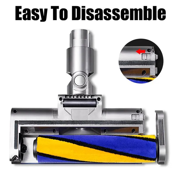 Electric Floor Brush Bristle Soft Fleece Roller Brush For Dyson V7 V8 V10 V11 V7 V11XB Vacuum Cleaner Models - view 3