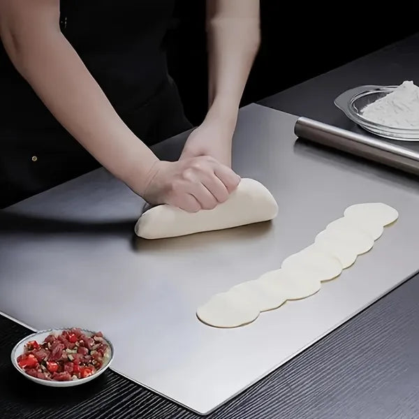 XXL 304 Stainless Steel Cutting Board Anti-Slip & Mildew-Proof No More Moldy Wooden Boards - Heavy-Duty & Food-Safe - view 2