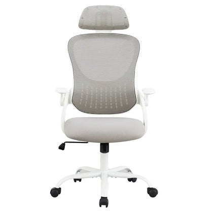 Ergonomic Office Computer Desk Chair, Mesh High Back Rolling Swivel Adjustable Task Chair With Headrest And Flip-up - view 5