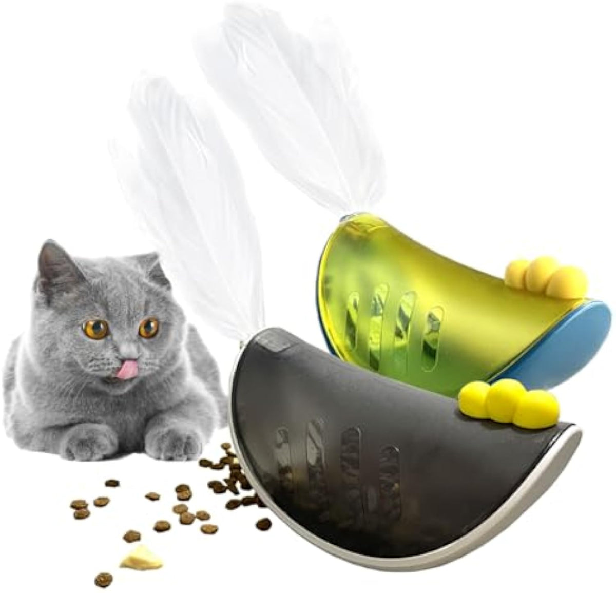 Cat Catnip Toys Cat Puzzle Toys Tumbler Interactive Cat Toys For Indoor Cat Puzzle Feeder Funny Kitten Treats - view 4