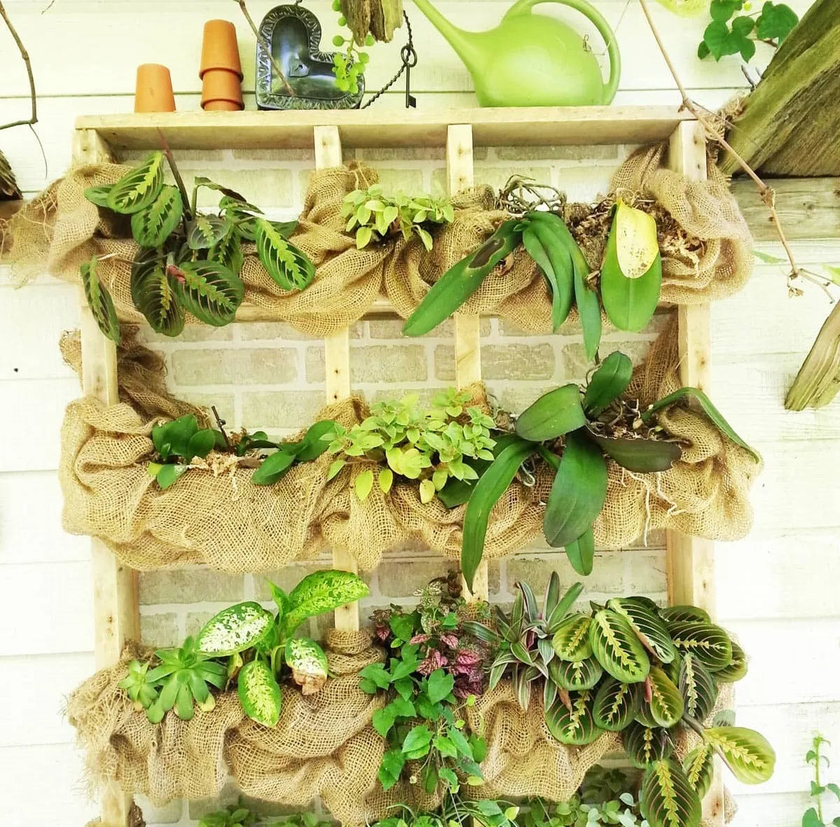 Burlap Tree Wraps,4 Rolls - view 2
