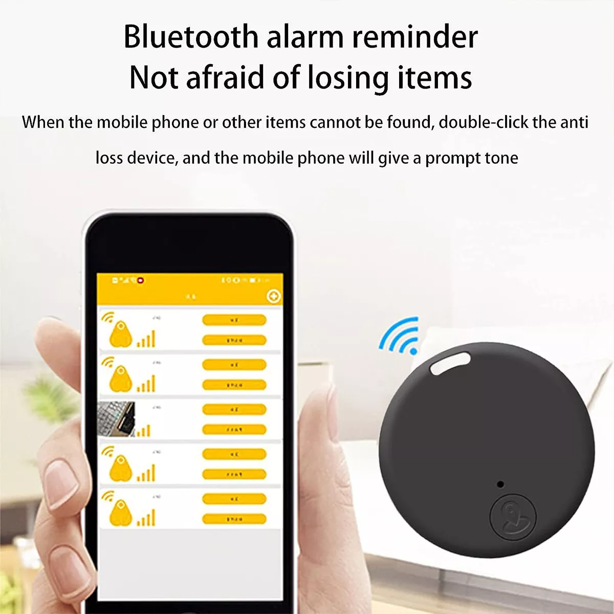 Rastreador Bluetooth GPS — llaves, mascotas y más