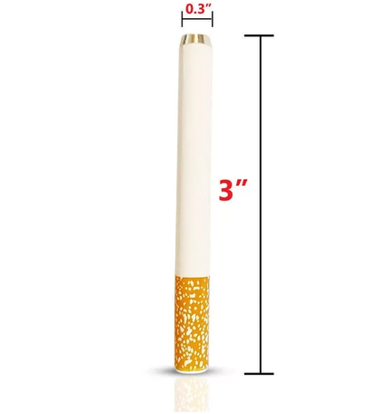 10 Pack 3' One Hitter Pipe Aluminum Bat Tobacco Smoking Dugout Accessories - USA - view 4
