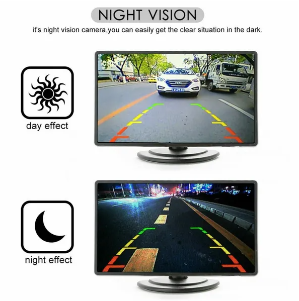 Car Rear View Reverse Camera Parking Backup Cam HD Night Vision Waterproof - view 5