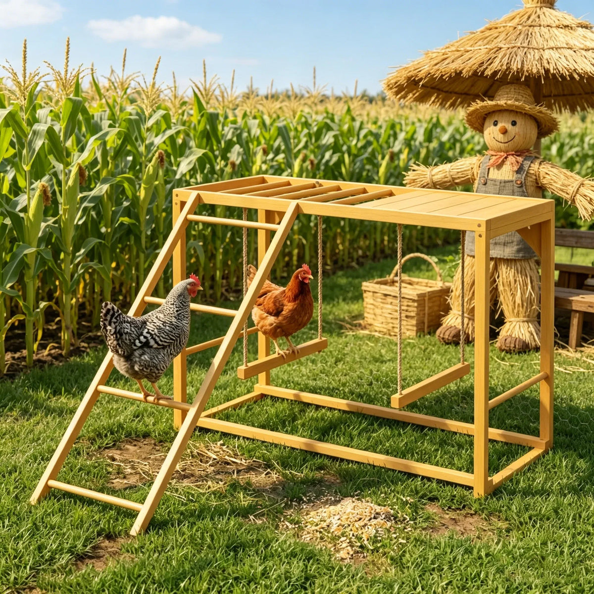 Chicken Activity Play / Chicken Coop Toy - view 4