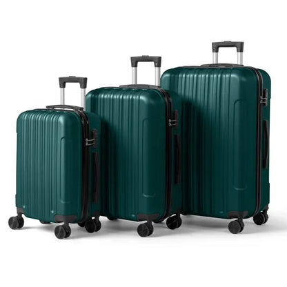 Three-in-one Textured Frosted Case Shell, Non-TSA Customs Lock, 28-inch Detachable Wheels, ABS Trolley Case, 20in, 24in