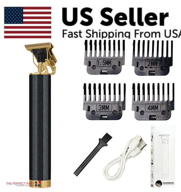 Professional Hair Clippers Trimmer Cutting Beard Cordless Barber Shaving Machine - view 3