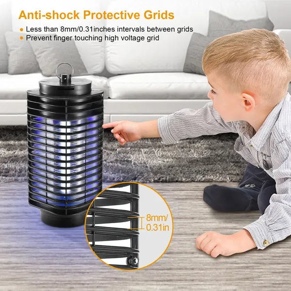 Electric Bug Zapper UV Light Flying Zapper Insect Killer Lamps Pest Mosquito Fly Trap Catcher - view 5