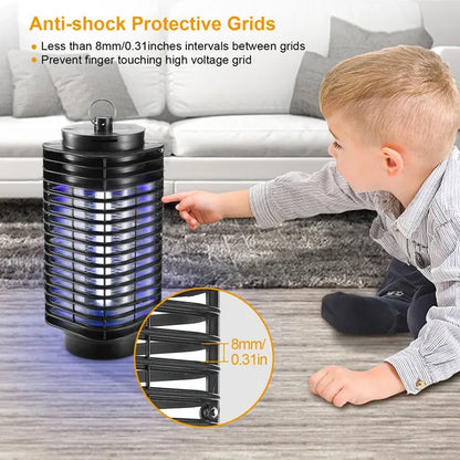 Electric Bug Zapper UV Light Flying Zapper Insect Killer Lamps Pest Mosquito Fly Trap Catcher - view 5