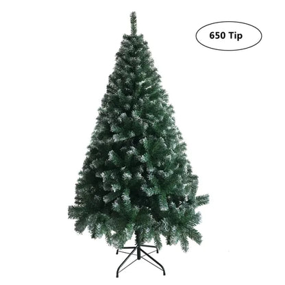 6FT Iron Leg White PVC 812 Branches Christmas Tree - view 2