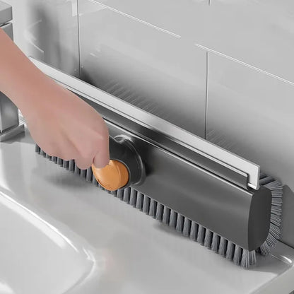 Scrub Brush With Long Handle, Floor Scrub Brush Squeegee Broom For Cleaning - view 5