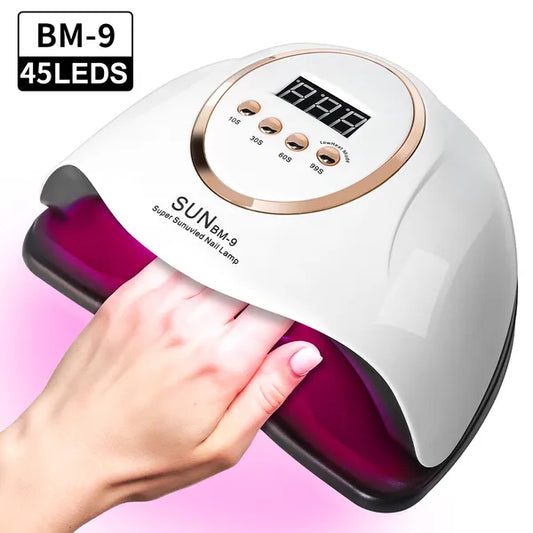 UV LED Nail Lamp,280W Nail Curing Lamps For Gel Polish With Automatic Sensor 4 Timer Setting,Led Nail Dryer