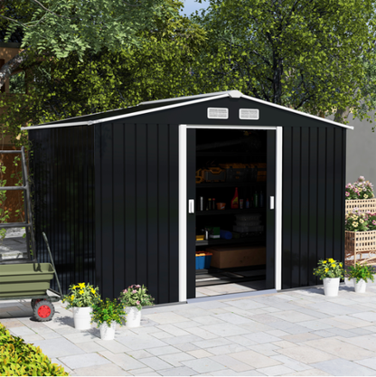 Outdoor Garden Storage Shed Tool House - view 6