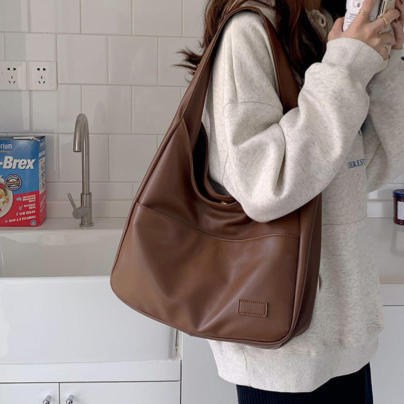 Fashion Tote Bag Large Capacity Casual Shoulder Bag Women's Commuting Handbag College Student - view 2