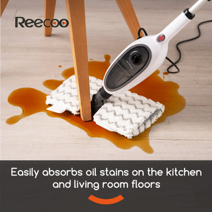 Steam Mops For Floor Cleaning, Unique Double-Sided Flip Design, 15 Seconds Fast Heating 10-in-1 Steam Cleaner - view 4