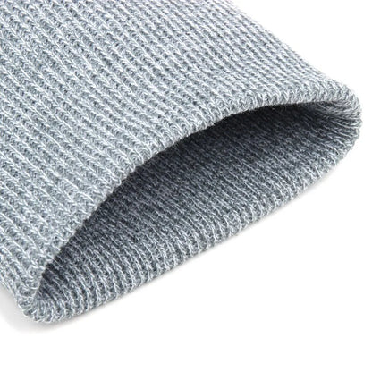Unisex Fashionable Knitted Beanie, Winter Wool Elastic Hat For Outdoor Cycling, Camping - view 8
