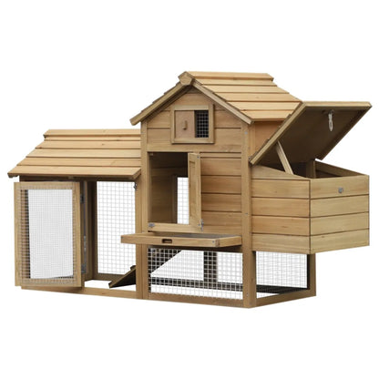 Wooden Chicken Coop - view 3