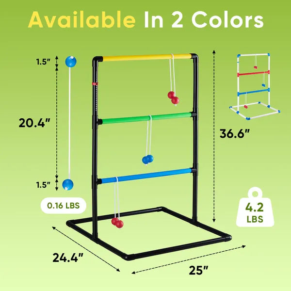 The Ladder Ball And Golf Throwing Ball Set Is Used For The Ladder Throwing Game And Includes 6 Balls - view 4
