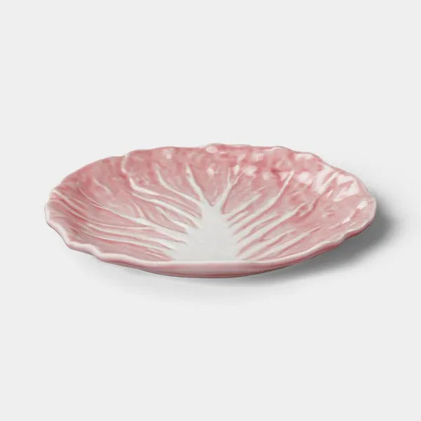8.75" Stoneware Radicchio Salad Plate Pink - view 2