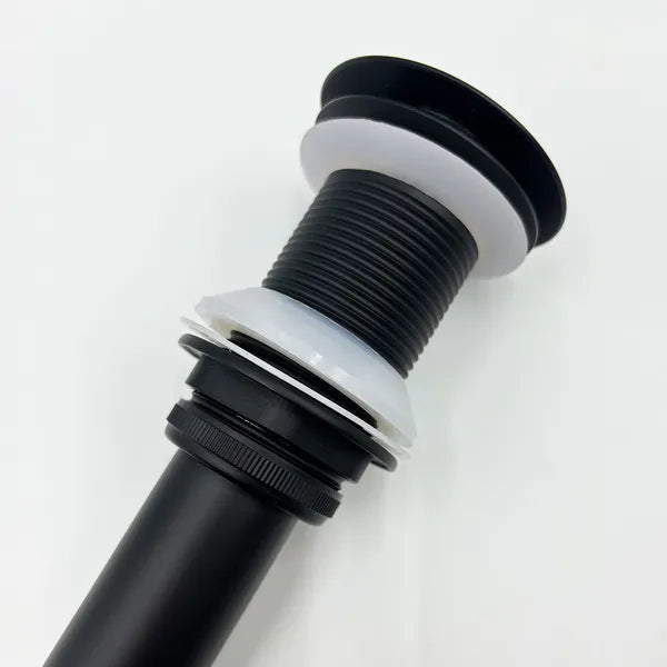 Bathroom Sink Drain Without Overflow, Vessel Sink Lavatory Vanity Pop-Up Drain Stopper, 304 Stainless Steel - view 3