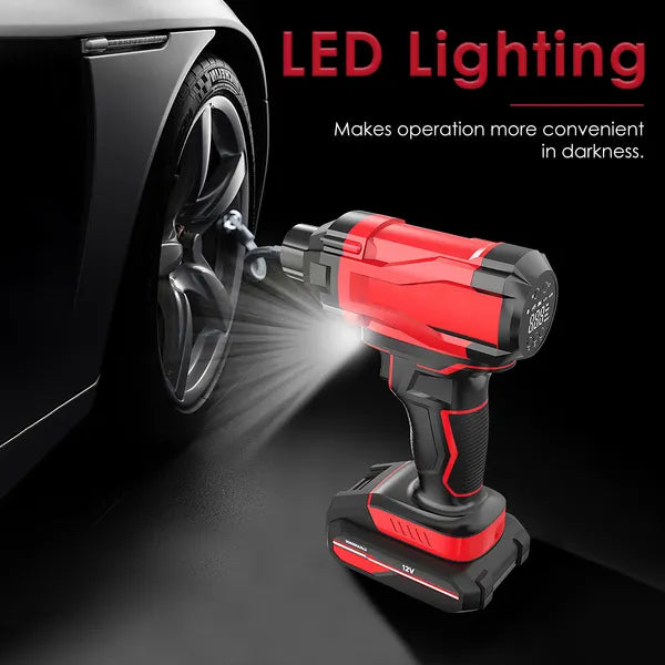 150PSI Cordless Car Tire Pump 6000mAh Rechargeable Tire Inflator 12V Portable Electric Air Compressor With LED Light - view 4
