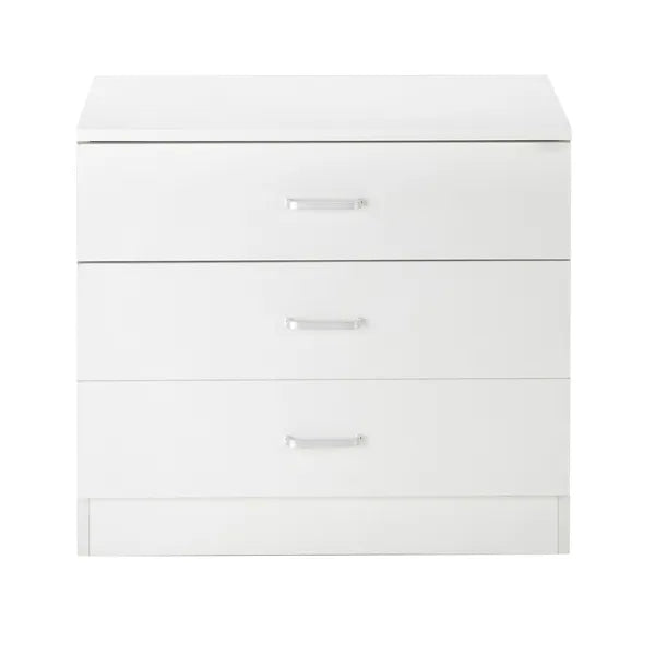 Wood Simple 3-Drawer Dresser White