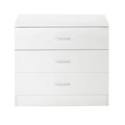 Wood Simple 3-Drawer Dresser White