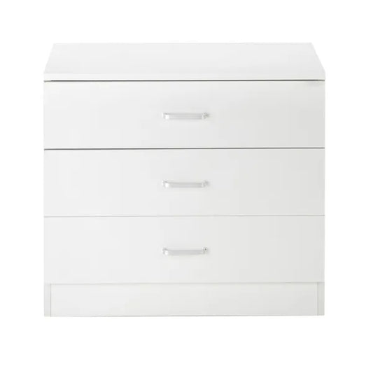 Wood Simple 3-Drawer Dresser White