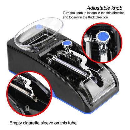Cigarette Machine Automatic Electric Rolling Roller Tobacco Injector Maker US - view 5