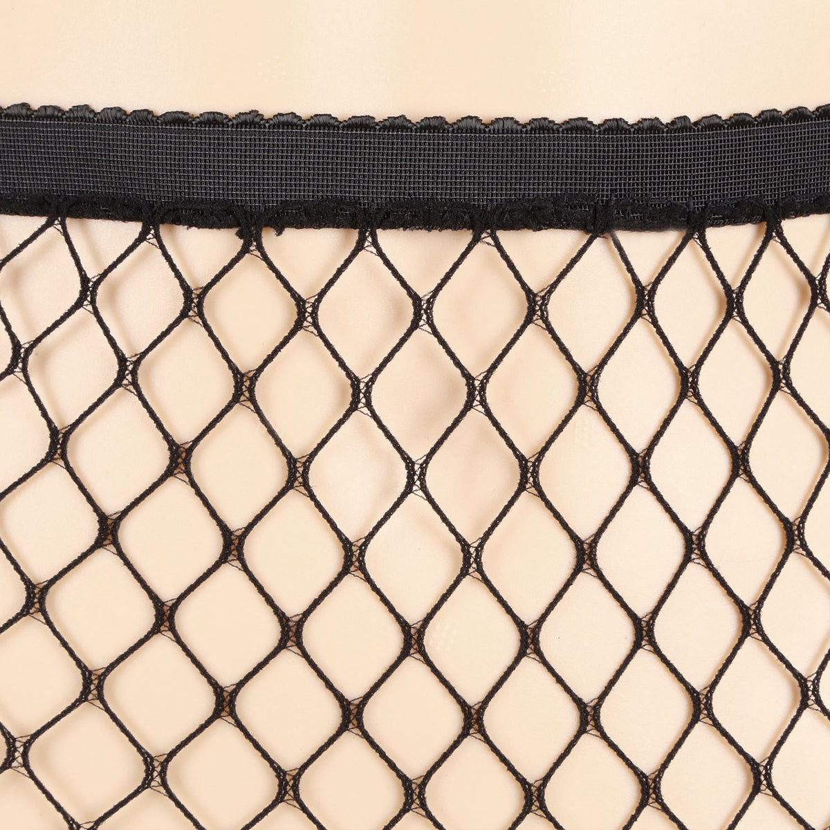 1Pc Women Fishnet Tights Sexy High Waist Fishnet Pantyhose Stretchy Mesh Hollow Out Tights Stockings With Medium Large - view 9