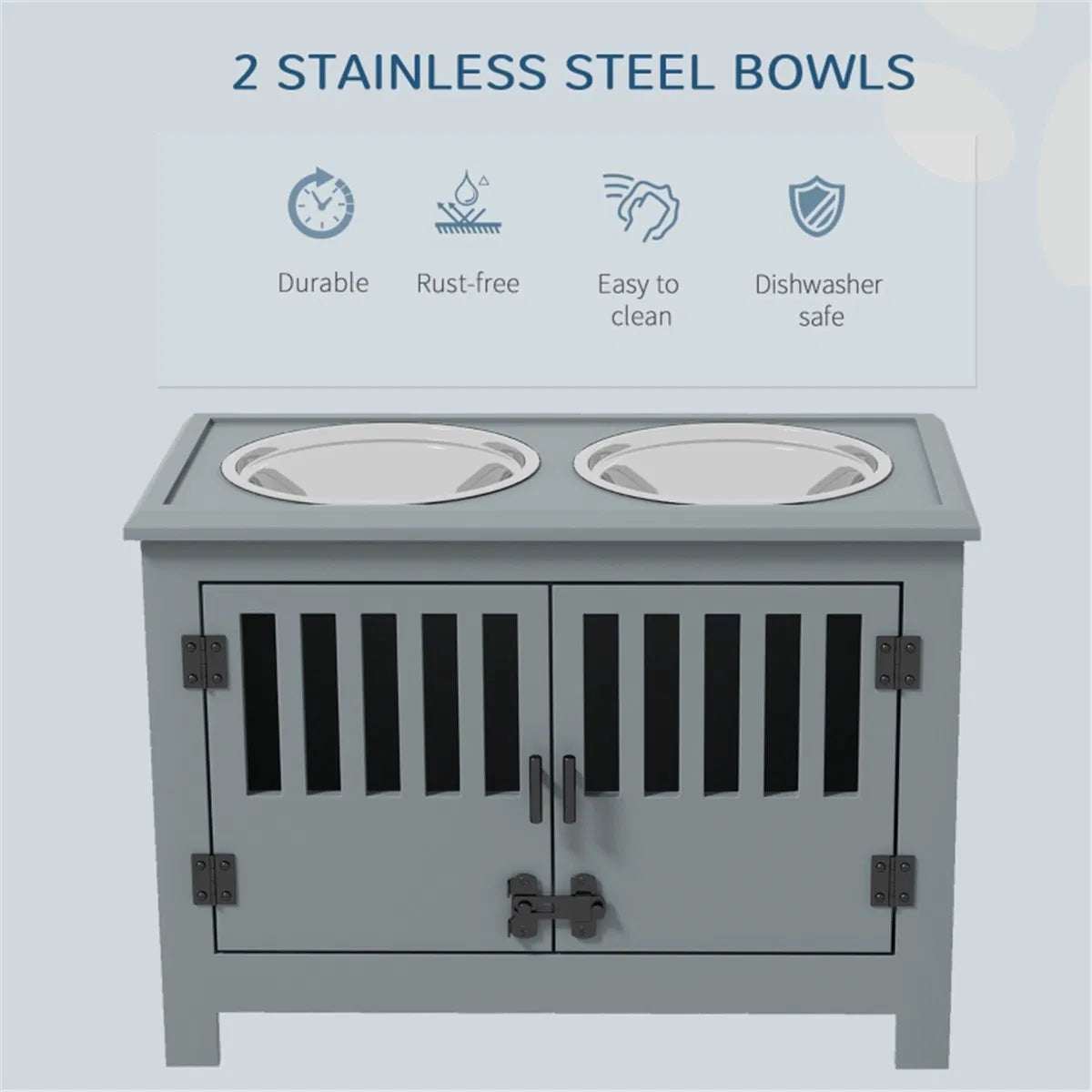 Dog Food Storage Cabinet