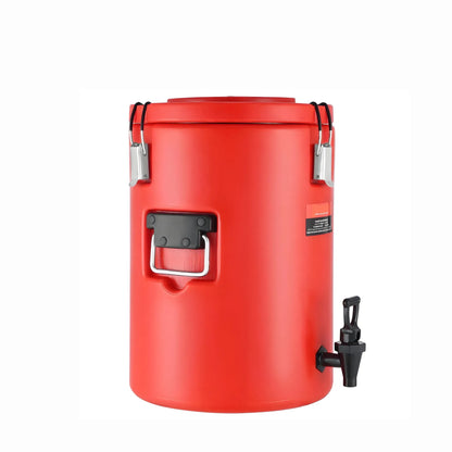 4.5 Gallon Stainless Steel Insulated Beverage Dispenser, Thermal Hot & Cold Drink Server with Spigot Handle, Food-grade - view 3